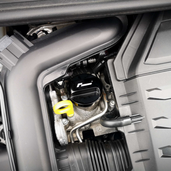 Фрезована алуминиева капачка за двигателно масло за EA211