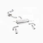 Milltek Cat-Back Resonated Изпускателна Система за Golf MK6 GTi SSXVW115