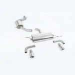 Milltek Cat-Back Resonated Изпускателна Система за Golf MK6 GTi SSXVW116