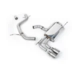 Milltek Cat-Back Non-Resonated Изпускателна Система за VW Golf МК6 GT 1.4 TSI 160кс 2009-2013 - Изображение 3