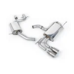 Milltek Cat-Back Resonated Изпускателна Система за VW Golf МК6 GT 1.4 TSI 160кс 2009-2013 SSXVW338