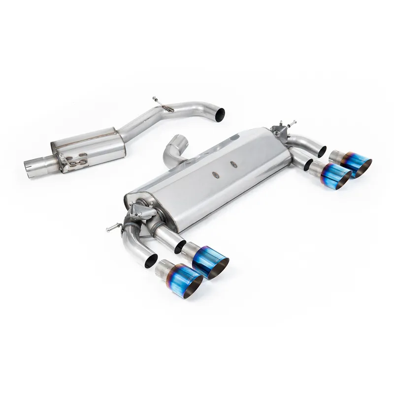 Milltek Cat-Back Resonated Изпускателна Система за VW Golf MK7 R 2014-2016