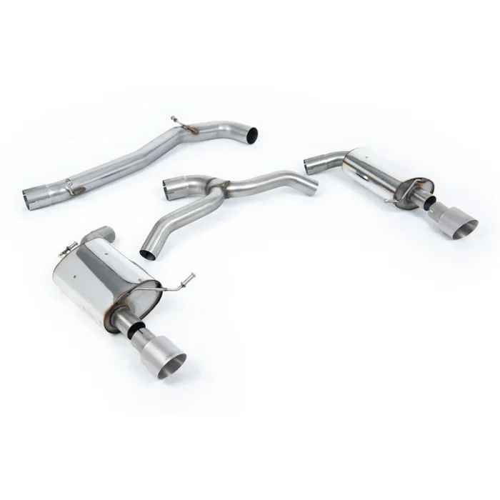 Milltek Cat-Back Non-Resonated Изпускателна Система за Golf MK7 Комби 2.0 TFSI 2016-2021