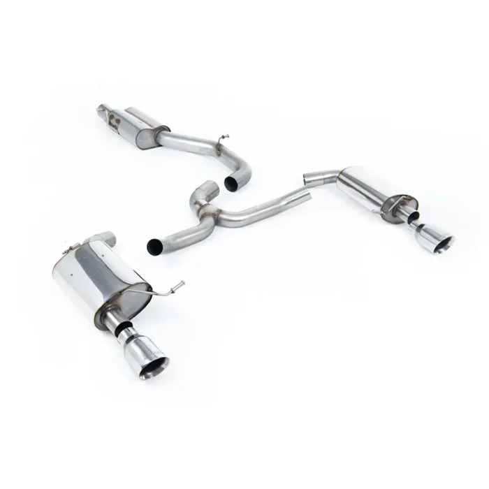 Milltek Cat-Back Resonated Изпускателна Система за Golf MK7 Комби 2.0 TFSI 2016-2021