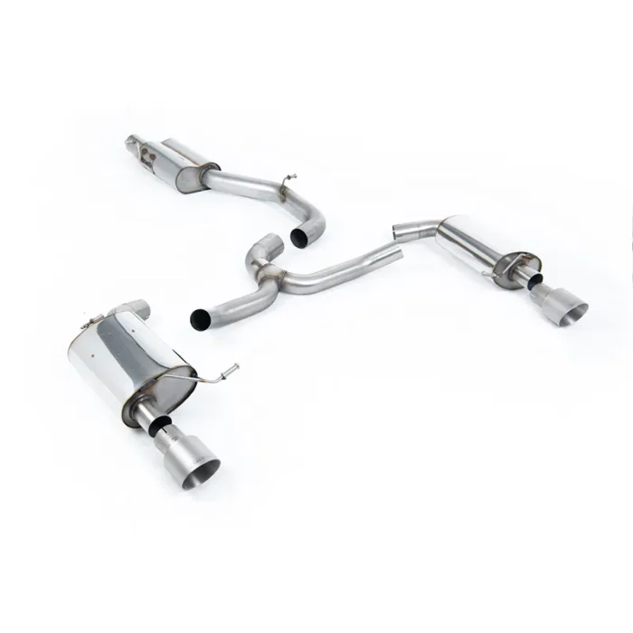 Milltek Cat-Back Resonated Изпускателна Система за Golf MK7 Комби 2.0 TFSI 2016-2021