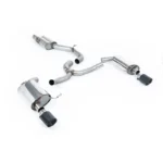 Milltek Cat-Back Resonated Изпускателна Система за Golf MK7 Комби 2.0 TFSI 2016-2021