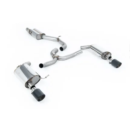 Milltek Cat-Back Resonated Изпускателна Система за Golf MK7 Комби 2.0 TFSI 2016-2021