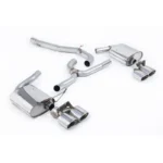 Milltek Cat-Back Non Resonated Изпускателна Система за VW Golf MK7 R Комби