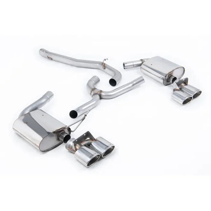 Milltek Cat-Back Non Resonated Изпускателна Система за VW Golf MK7 R Комби