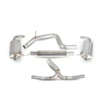 Scorpion Cat-Back Resonated Изпускателна Система за Skoda Octavia vRS 5E