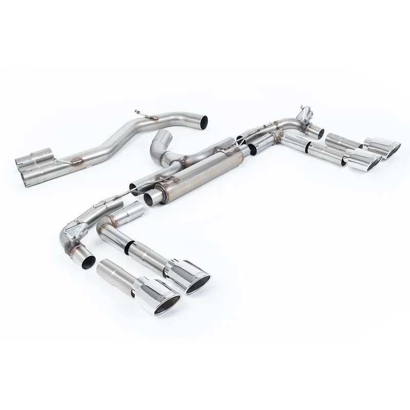 Milltek Particulate Filter-back Non Resonated Race Изпускателна Система за Audi S3 8Y 2020+