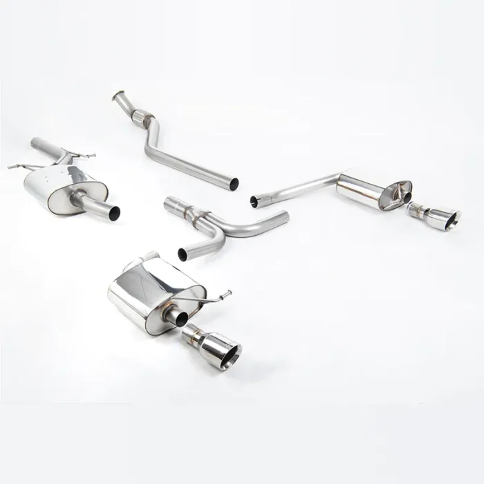 Milltek Cat-back Resonated Изпускателна Система за Audi A4 B8 2.0 TFSI S Line 2008-2011