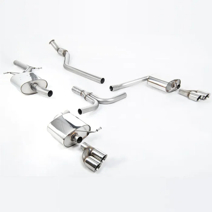 Milltek Cat-back Resonated Изпускателна Система за Audi A4 B8 2.0 TFSI S Line 2008-2011