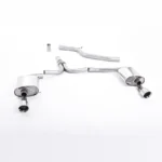 Milltek Cat-back Изпускателна Система за Audi A4 B8 2.0 TDI 2009-2011
