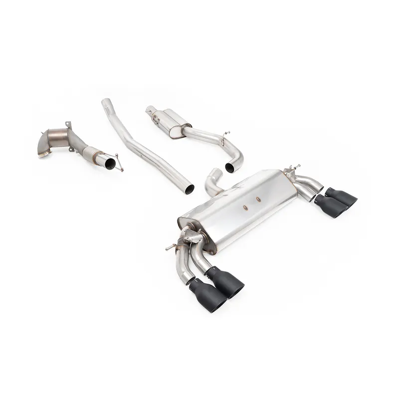 Milltek Turbo-Back Resonated Изпускателна Система за Audi S3 8V 3-врат 2013-2018 SSXAU382