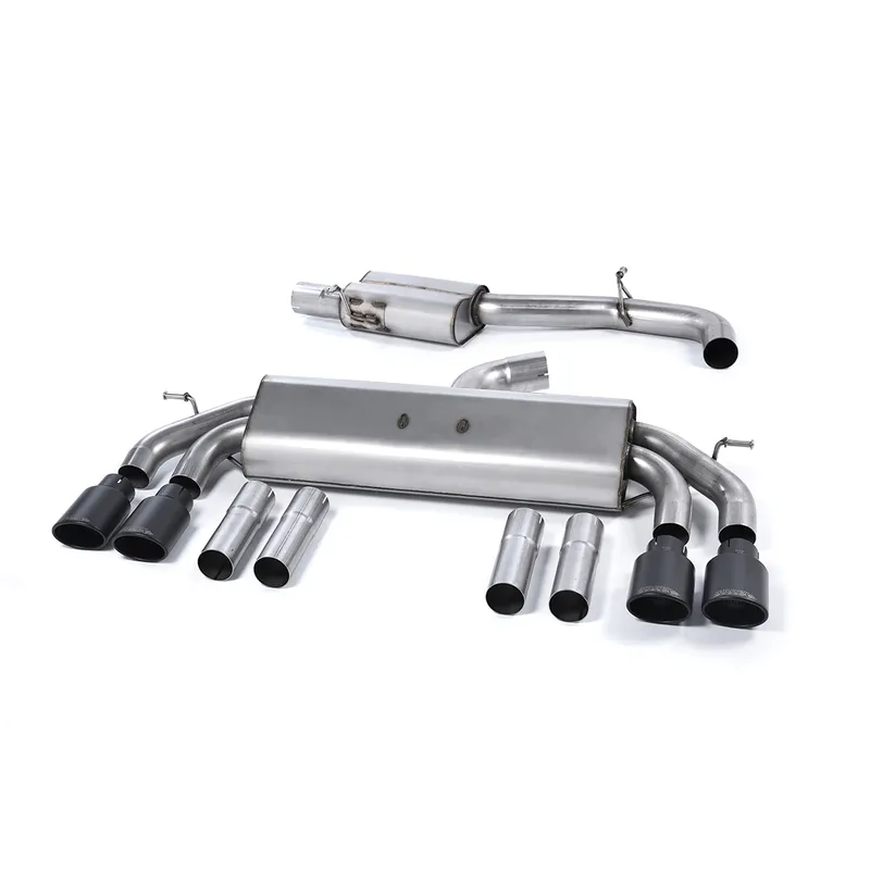 Milltek Cat-Back Resonated Race Изпускателна Система без клапи за Audi S3 8V 2013-2018