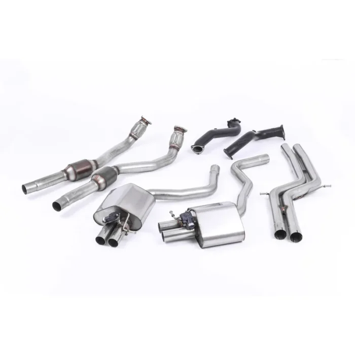 Milltek Full System с 76mm Downpipes за Audi RS6 C7 2013-2018
