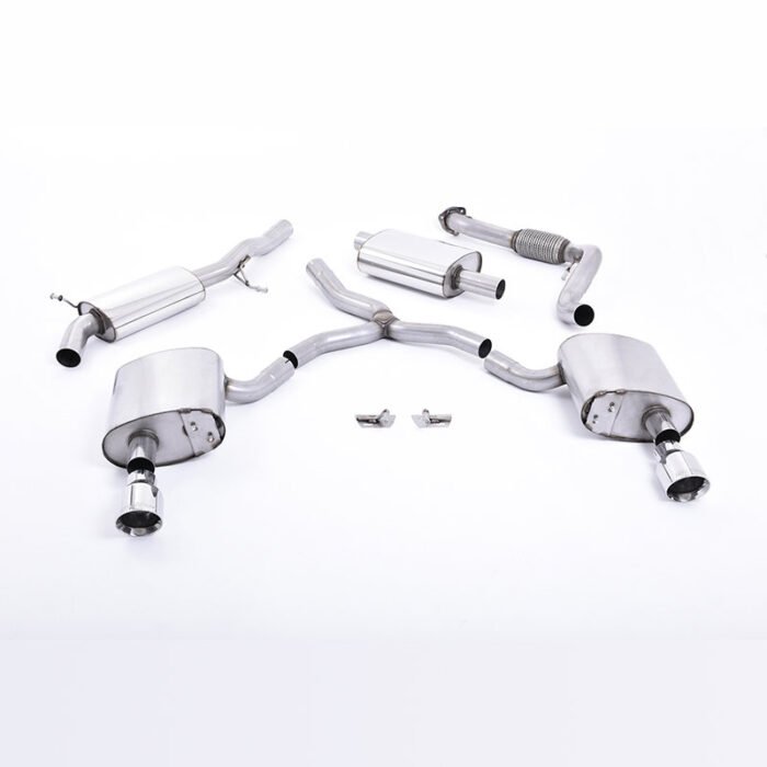 Milltek Cat-back Resonated Изпускателна Система за Audi A4 B9 2.0 TFSI 2016+