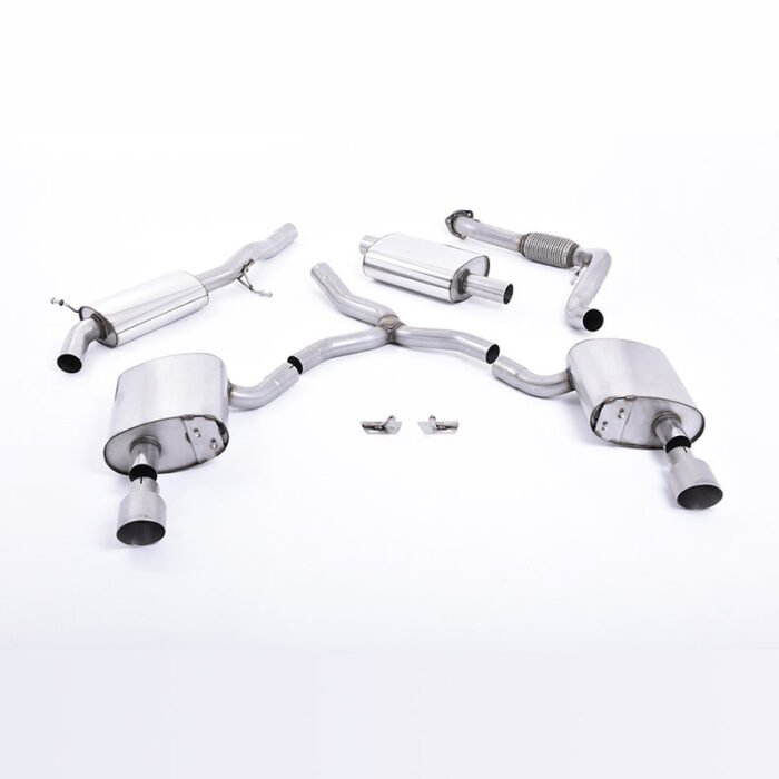 Milltek Cat-back Resonated Изпускателна Система за Audi A4 B9 2.0 TFSI 2016+