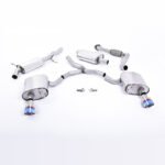 Milltek Cat-back Resonated Изпускателна Система за Audi A4 B9 2.0 TFSI 2016+