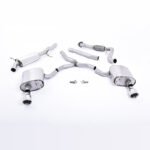 Milltek Cat-back Road+ Изпускателна Система за Audi A4 B9 2.0 TFSI 2016+