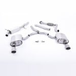 Milltek Cat-back Road+ Изпускателна Система за Audi A4 B9 2.0 TFSI 2016+