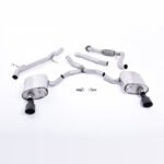 Milltek Cat-back Non Resonated Изпускателна Система за Audi A4 B9 2.0 TFSI 2016+