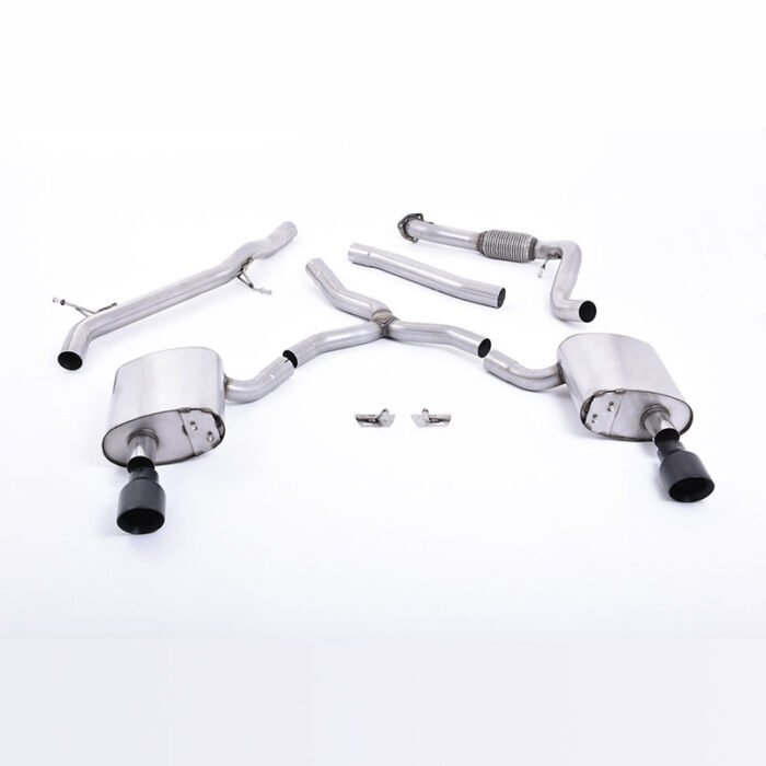 Milltek Cat-back Non Resonated Изпускателна Система за Audi A4 B9 2.0 TFSI 2016+