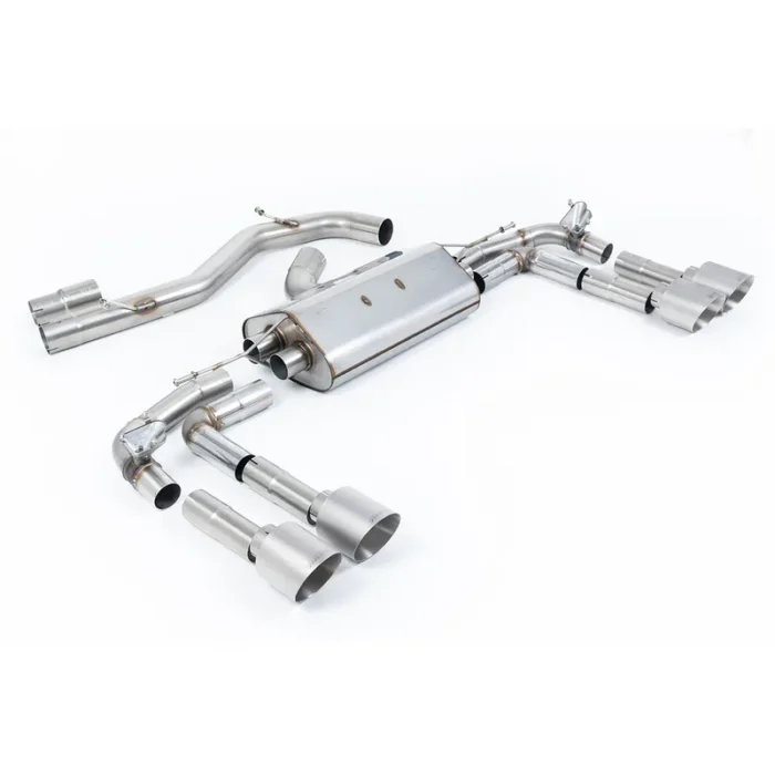 Milltek Particulate Filter-back Non Resonated Изпускателна Система за Audi S3 8Y 2020+