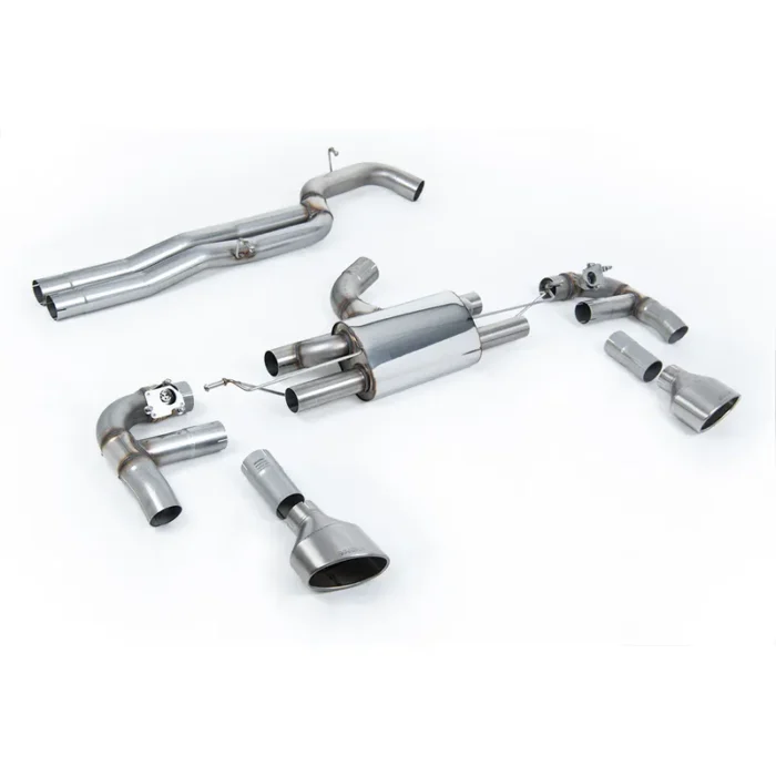 Milltek Cat-Back Non-Resonated Race Изпускателна Система за Audi RS3 8V MQB 2017+ - Изображение 3