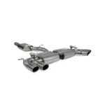 Scorpion Cat-back Resonated с електронни клапани за VW Golf R MK7.5 2017-2020