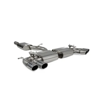 Scorpion Cat-back Resonated с електронни клапани за VW Golf R MK7.5 2017-2020