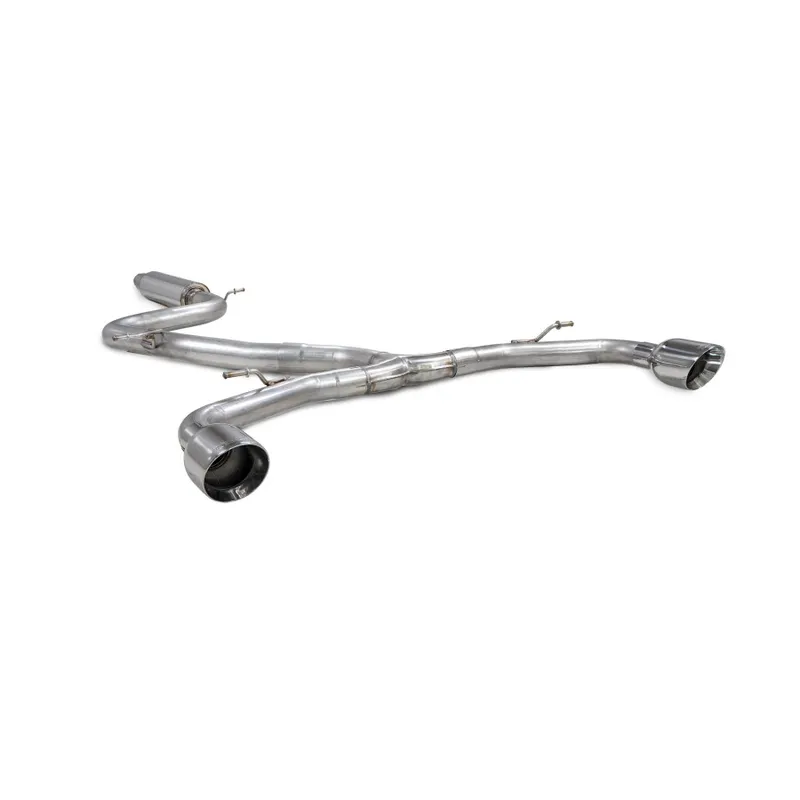 Scorpion Predator GPF-Back Resonated Изпускателна Система за VW Golf MK8 GTi Clubsport 2020-2025