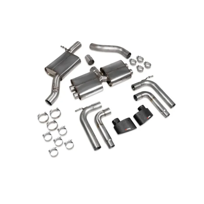 Scorpion GPF-Back Resonated Изпускателна Система за Audi S3 8V Saloon 2013-2020