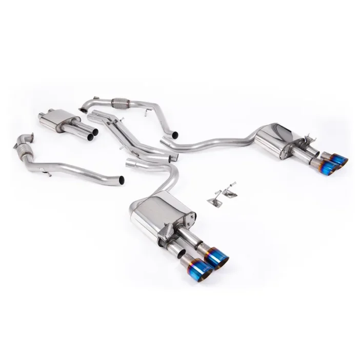 Milltek Cat-back Resonated Изпускателна Система Audi S5 B9 2016+