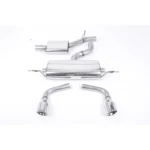 Milltek Cat-back Изпускателна Система Audi TT MK2 2006-2010