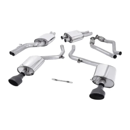 Milltek Cat-back Resonated Изпускателна Система Audi S4 B8 2012-2016