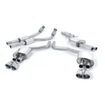 Milltek Cat-back Resonated Изпускателна Система Audi S6 C7 2012-2018