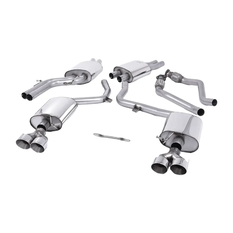 SSXAU410_ Milltek Cat-back Resonated Изпускателна Система Audi S5 Coupe B8.5 2011-2016 - Изображение 1