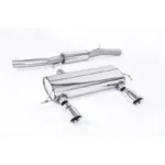 Milltek Cat-back Resonated Race Изпускателна Система Audi TT 1998-2006