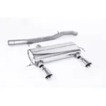 Milltek Cat-back Non Resonated Race Изпускателна Система Audi TT 1998-2006