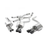 Milltek Cat-back Resonated Изпускателна Система Audi S8 D4 2013-2018