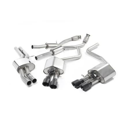 Milltek Cat-back Resonated Изпускателна Система Audi S8 D4 2013-2018