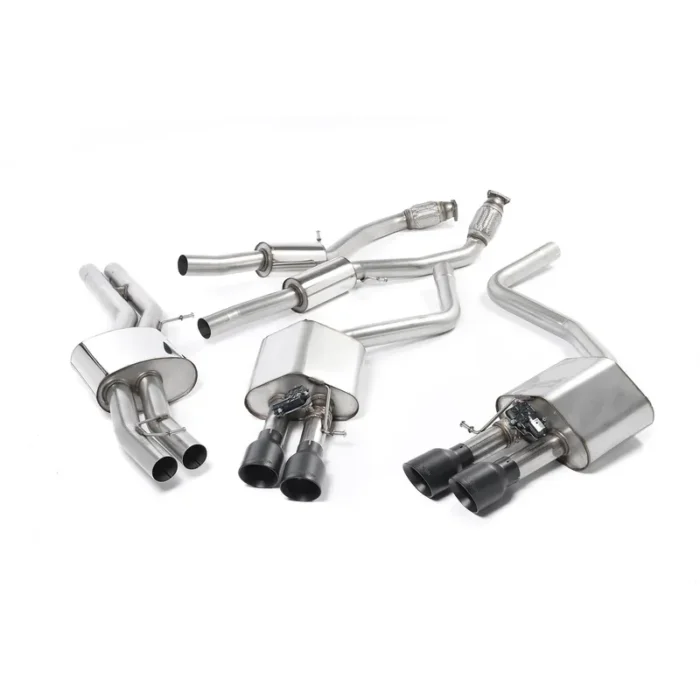 Milltek Cat-back Resonated Изпускателна Система Audi S8 D4 2013-2018