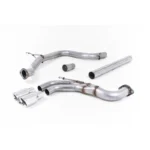 Milltek Cat-back Non Resonated Изпускателна Система SEAT Leon FR 2.0 TDI 184кс 2013-2020