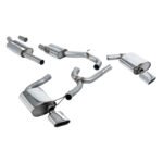 Milltek Cat-back Resonated Изпускателна Система SEAT Leon ST Cupra Комби 2017-2018