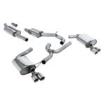 Milltek Cat-back Resonated Изпускателна Система SEAT Leon ST Cupra Комби 2017-2018