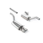 Milltek Cat-back Изпускателна Система Skoda Octavia VRS 1Z 2.0 TSI 2010-2013