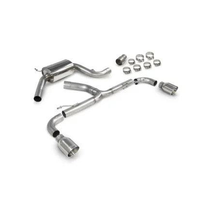 Scorpion Cat-back Resonated Predator Изпускателна Система VW Golf MK6 GTI 2.0 TSI 2009-2013