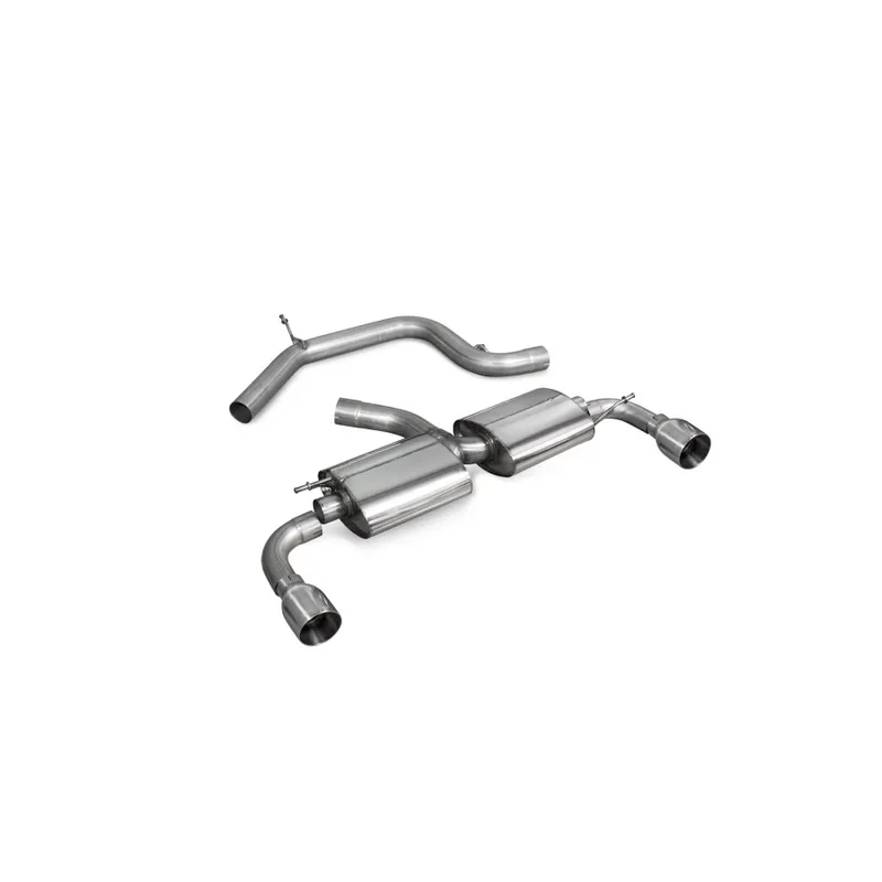 SVWS036_KIT_TOP-900x900_ Scorpion Cat-back Non Resonated Изпускателна Система VW Golf MK6 GTI 2.0 TSI 2009-2013